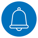 Notification bell icon