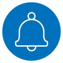 Notification bell icon