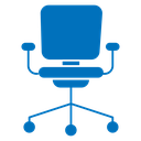 Office chair icon