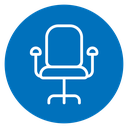 Office chair icon