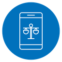 Online court icon