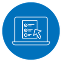 Online test icon