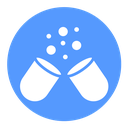 Open capsule pill icon