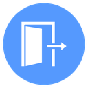 Open Door Exit icon