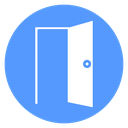 Open Door Frame icon