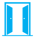 Open door icon