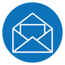Open envelope icon