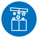 Open gift box 2 icon