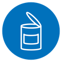 Open tin can 2 icon