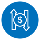 Operating profit loss icon