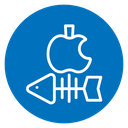 Organic waste icon