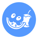 Organic waste icon