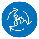 Organic waste icon