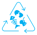 Organic waste icon