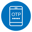Otp sms password icon