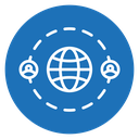 Outsourcing icon