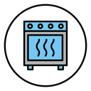 Oven set icon