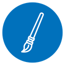 Paint brush 2 icon