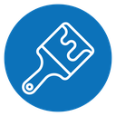 Paint brush 2 icon