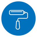 Paint roller 2 icon