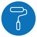 Paint roller icon