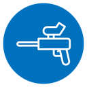 Paintball gun icon