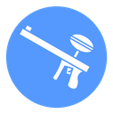 Paintball gun icon