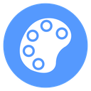 Palette Color Filled icon