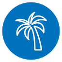 Palm tree 2 icon
