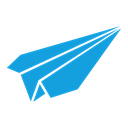 Paper plane icon
