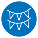 Party flag icon