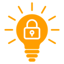 Patent Intellectual Property Bulb icon