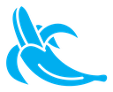 Peeled banana icon
