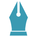 Pen nib 4 icon