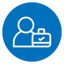 Permanent employee icon