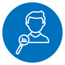 Personal assessment icon