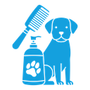 Pet grooming icon