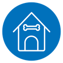 Pet house icon