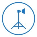 Photography lighting icon