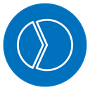 Pie chart 2 icon