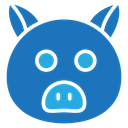 Pig face icon