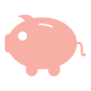 Piggy bank icon