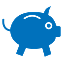 Piggy bank icon