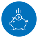 Piggy bank 3 icon