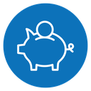 Piggy bank icon