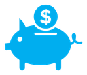 Piggy bank icon