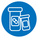 Pill bottle icon