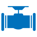 Pipe valve icon