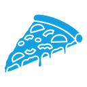 Pizza slice icon