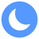 Plain Crescent Moon icon